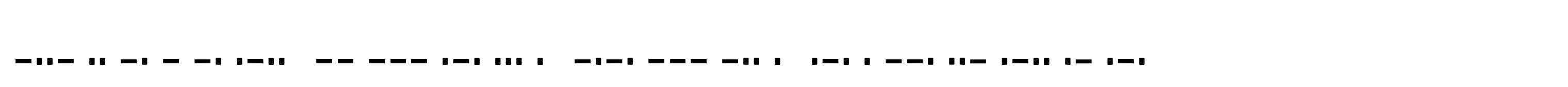 XIntnl Morse Code Regular